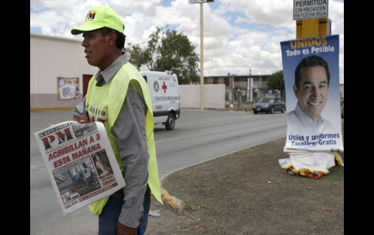 Los comicios se han visto empañados por la violencia en los estados donde habrá elecciones. AFP  /