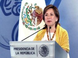 Xóchitl Gálvez fue funcionaria federal durante el gobierno de Vicente Fox. NOTIMEX  /