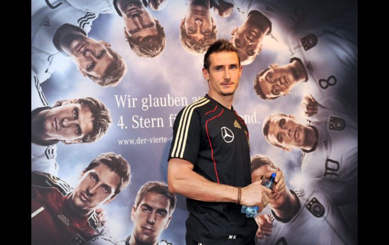 El jugador alemán, Miroslav Klose. EFE  /