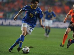 El jugador brasileño Kaká, durante el partido ante Holanda. AFP  /