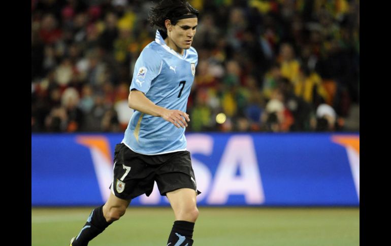 Edinson Cavani forma parte de la nueva camada de seleccionados uruguayos. GETTY IMAGES SPORTS  /