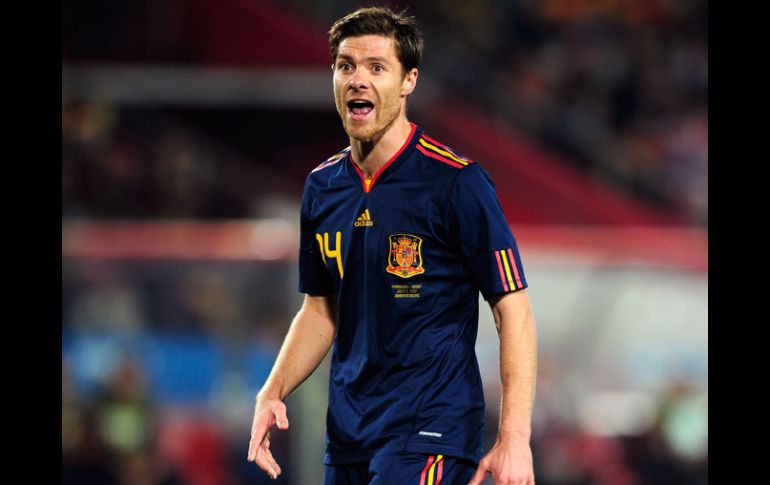 Xabi Alonso, delantero de la Selección de España. GETTY IMAGES SPORTS  /