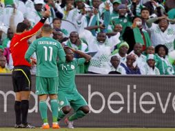 La Selección de Nigeria podría ser expulsado por la FIFA. EFE  /