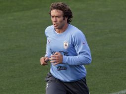 El defensa central de la Selección de Uruguay, Diego Lugano. AFP  /