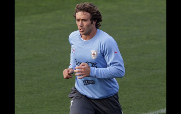 El defensa central de la Selección de Uruguay, Diego Lugano. AFP  /