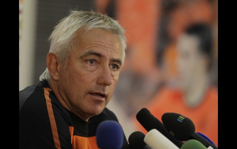 El seleccionador de Holanda, Bert van Marwijk. AP  /