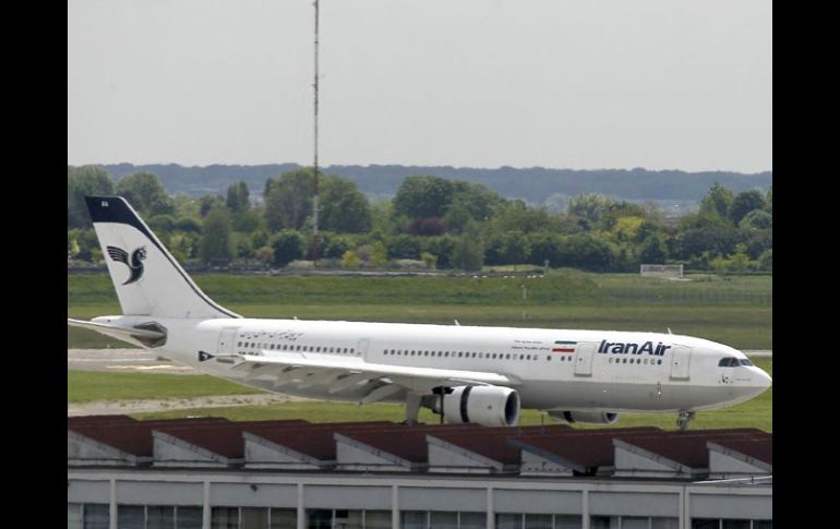 A aviones de la compañía Iran Air se les negó la venta de combustible. AFP  /