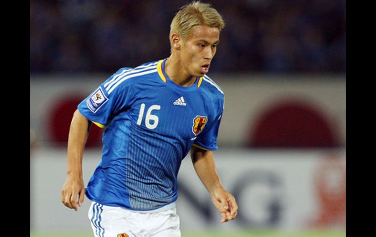 El centrocampista japonés, Keisuke Honda. ESPECIAL  /