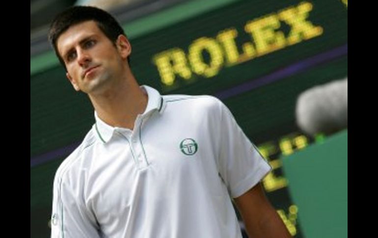 El tenista serbio, Novak Djokovic. SUN  /