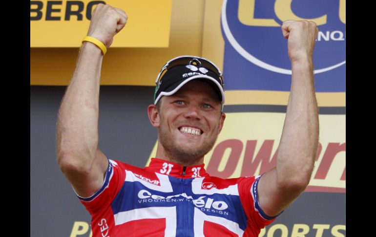 El ciclista noruego, Thor Hushovd. EFE  /