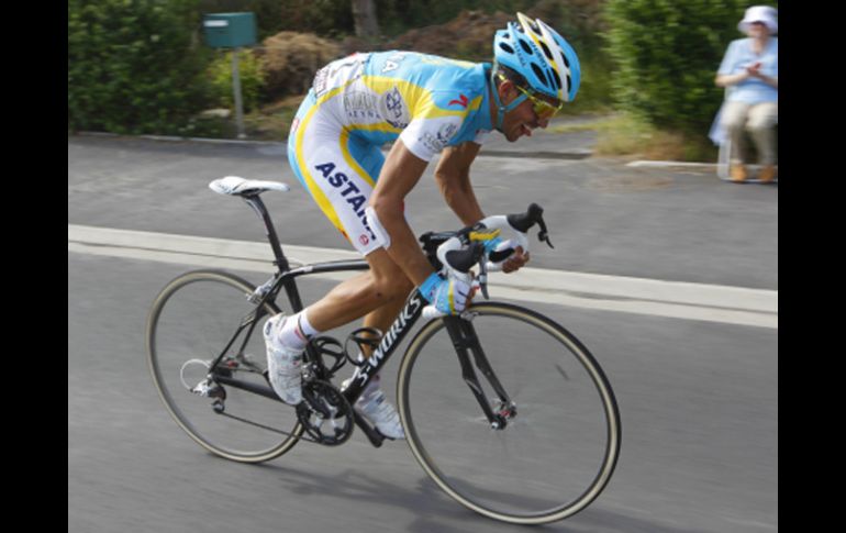 El ciclista español, Alberto Contador. AFP  /