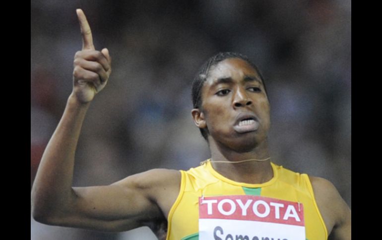 La atleta sudafricana, Caster Semenya. AFP  /