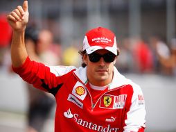 Fernando Alonso apoya a su Selección a través de un comunicado en el blog de Ferrari. GETTY IMAGES SPORTS  /