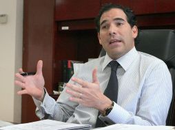 Pablo Escudero, vicecoordinador del PVEM en la Cámara de Diputados. EL UNIVERSAL  /