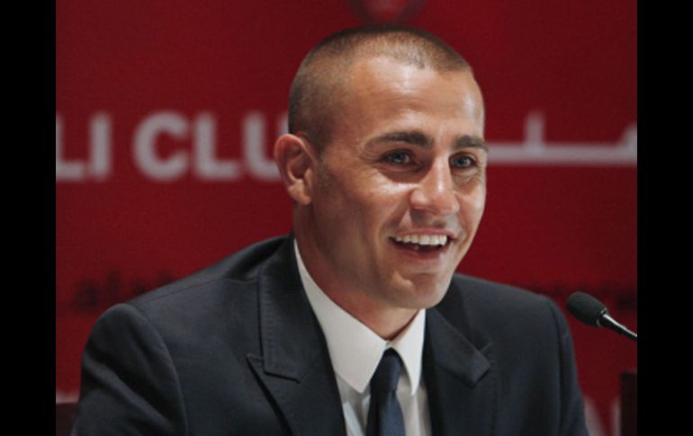 Fabio Cannavaro fue elegido el más guapo de los jugadores del Mundial. REUTERS  /