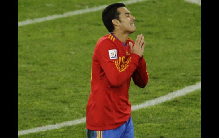 El jugador Pedro Rodríguez celebra el triunfo de España frente a Alemania. AP  /