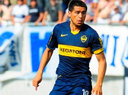 Aficionados a Boca Juniors han apoyado a Juan Román Riquelme por encima de Maradona. JAMMEDIA  /