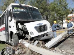 En este año van 227 accidentes viales vinculados con rutas del transporte público. ARCHIVO  /