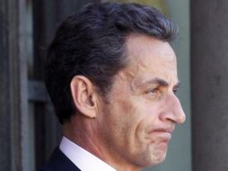 Nicolas Sarkozy es acusado de recibir dinero para su campaña electoral. AP  /