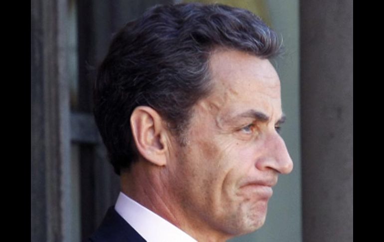 Nicolas Sarkozy es acusado de recibir dinero para su campaña electoral. AP  /