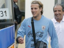 El delantero de la Selección de Uruguay, Diego Forlán. EFE  /