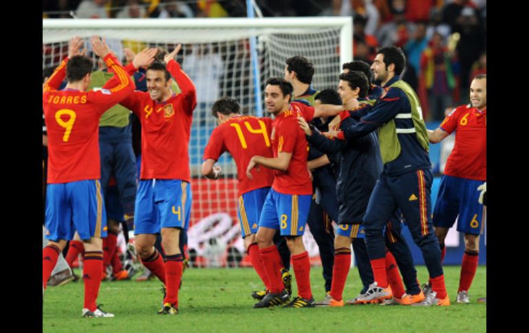 Los españoles partirán a su país luego de la final ante Holanda. EFE  /