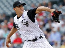 Ubaldo Jiménez llegó a la marca de los 15 triunfos antes del Juego de las Estrellas de la MLB. AP  /