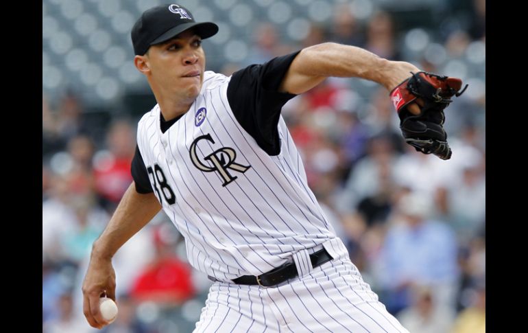 Ubaldo Jiménez llegó a la marca de los 15 triunfos antes del Juego de las Estrellas de la MLB. AP  /