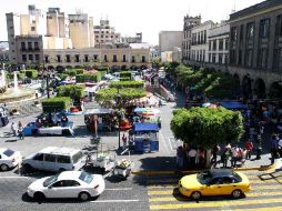 El monto requerido para la rehabilitación de la Plaza Guadalajara se desconoce. ARCHIVO  /