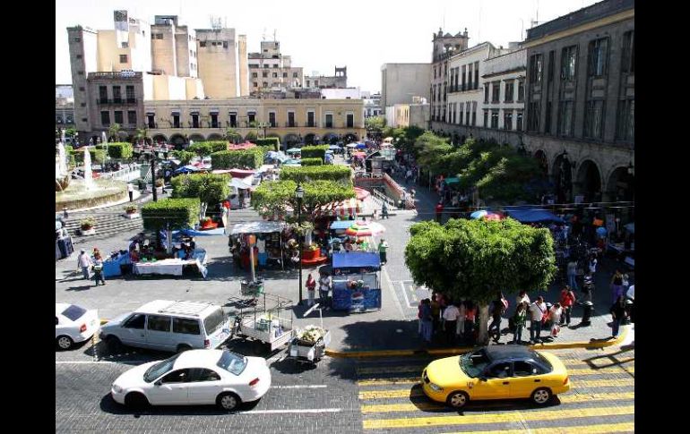 El monto requerido para la rehabilitación de la Plaza Guadalajara se desconoce. ARCHIVO  /