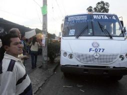 Las cuatro rutas “pirata” estaban conformadas por 105 unidades. S. NÚÑEZ  /