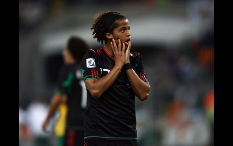 El jugador mexicano, Giovani dos Santos. JAMMEDIA  /