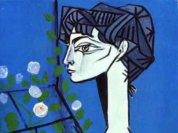 La obra 'Jacqueline'  del español Pablo Picasso fue subastada. ESPECIAL  /