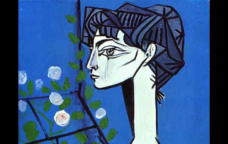 La obra 'Jacqueline'  del español Pablo Picasso fue subastada. ESPECIAL  /