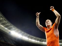 El jugador de la Selección de Holanda, Arjen Robben. EFE  /