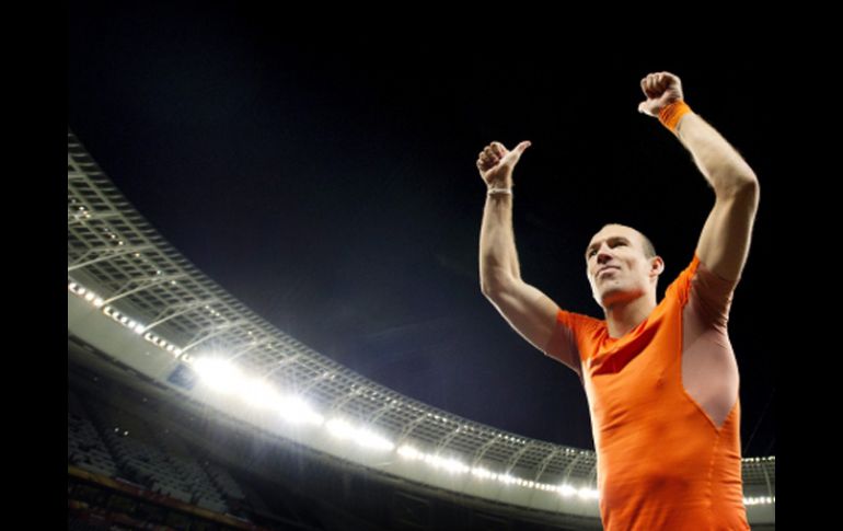 El jugador de la Selección de Holanda, Arjen Robben. EFE  /