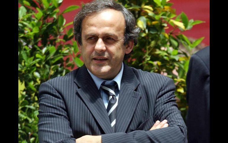 El presidente de la UEFA, Michel Platini. MEXSPORT  /