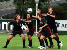 Jugadoras de la Selección femenil de México. MEXSPORT  /