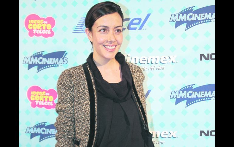 La actriz Cecilia Suárez sorprendida con el avance de la tecnología en el cine. NTX  /