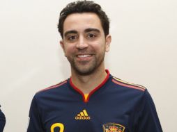 El jugador español Xavi  Hernández posa previa a la Copa del Mundo. EFE  /