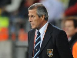 Óscar Tabarez, seleccionador nacional de Uruguay.  /