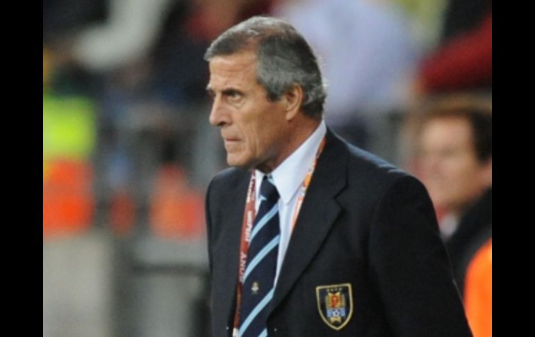 Óscar Tabarez, seleccionador nacional de Uruguay.  /