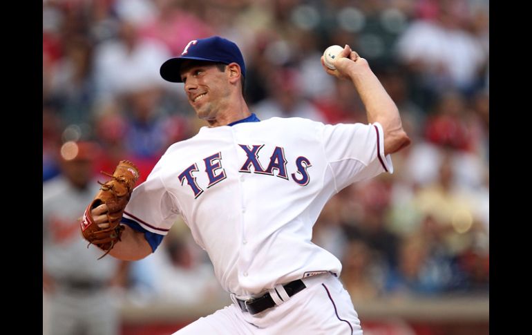 Cliff Lee lanzó hoy en su debut contra los Orioles de Baltimore. AFP  /