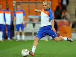 Wesley Sneijder ha sido sorpresa dentro de los goleadores del Mundial. EFE  /