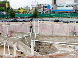 El Ayuntamiento de Guadalajara asegura que se apegan lo más posible al diseño original de la fuente.E. PACHECO  /