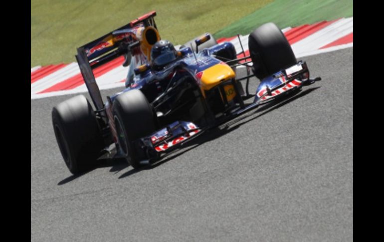 El piloto australiano Mark Webber durante la carrera de Fórmula Uno. EFE  /