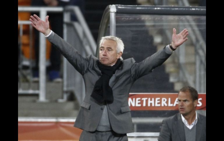 El técnico de Holanda, Bert van Marwijk. AFP  /