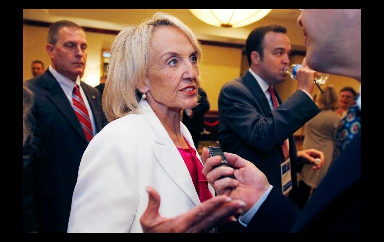 La gobernadora de Arizona, Jan Brewer. AP  /