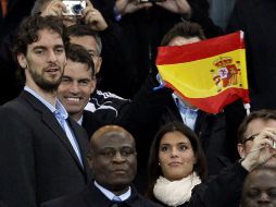 Paul Gasol viajó a Sudáfrica para ver la gran final del Mundial. GETTY IMAGES SPORT  /