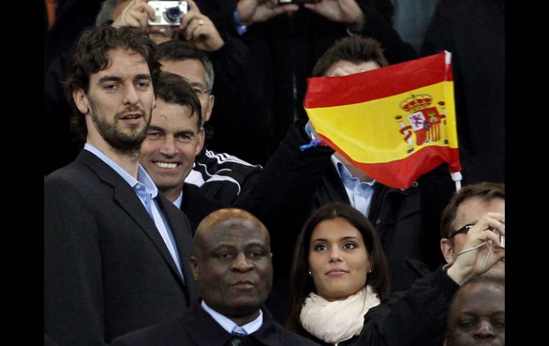 Paul Gasol viajó a Sudáfrica para ver la gran final del Mundial. GETTY IMAGES SPORT  /